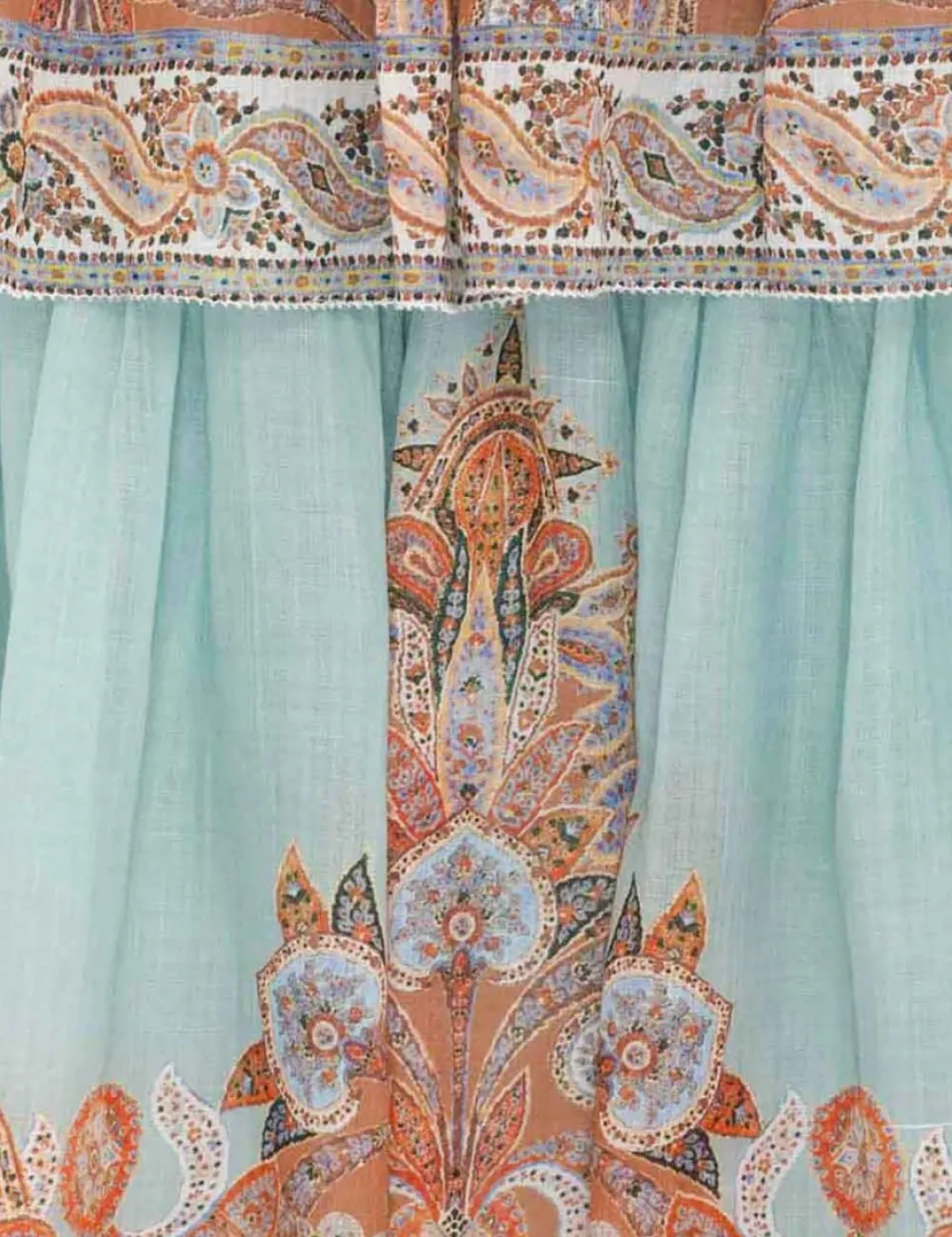 ZIMMERMANN Skirts<Devi Tiered Skirt
