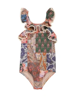 ZIMMERMANN Swimwear<Devi Trim Frill 1Pc