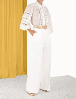 ZIMMERMANN Shorts & Pants<Devi Tuck Pant
