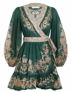ZIMMERMANN Dresses & Coverups<Devi Wrap Mini Dress