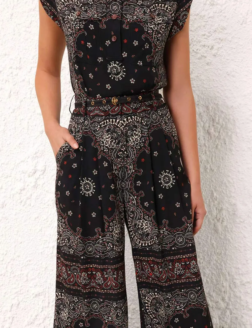 ZIMMERMANN Shorts & Pants<Double Tuck Pant