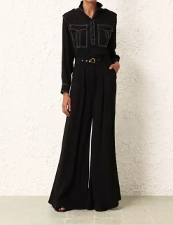 ZIMMERMANN Shorts & Pants<Double Tuck Pant
