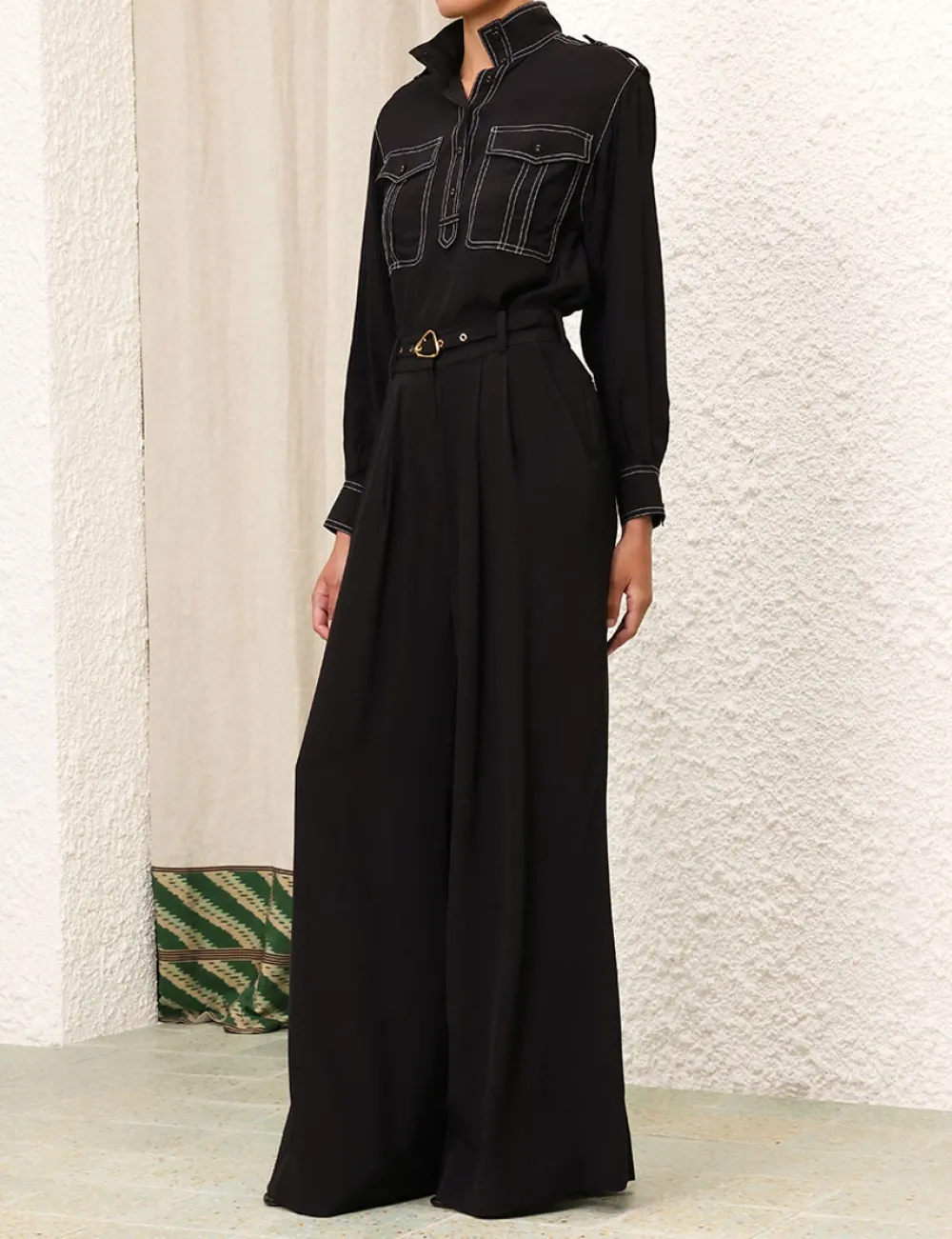 ZIMMERMANN Shorts & Pants<Double Tuck Pant