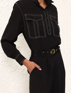 ZIMMERMANN Clothing<Double Tuck Pant