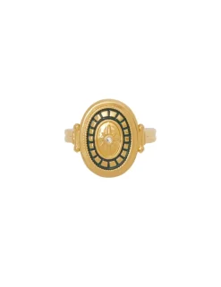 ZIMMERMANN Rings<Enamel Signet Ring