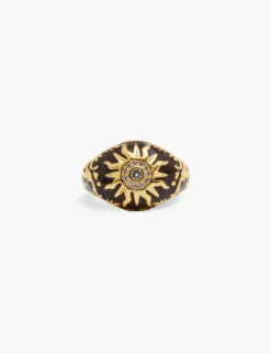 ZIMMERMANN Rings<Enamel Signet Ring