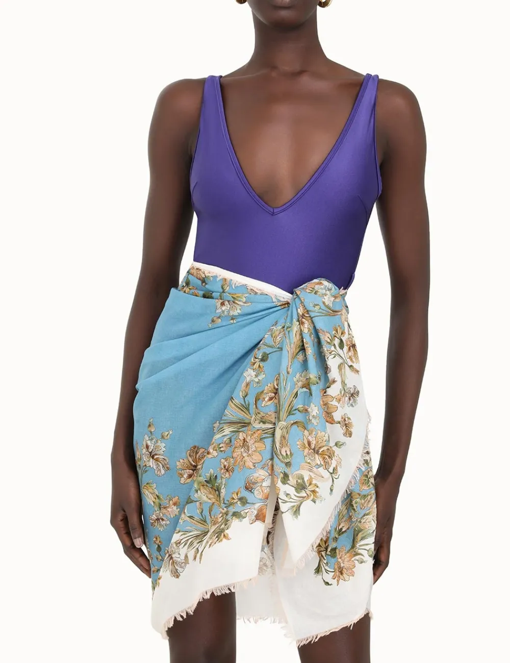ZIMMERMANN Accessories<Fringe Cotton Pareo