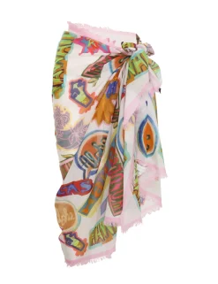 ZIMMERMANN Towels & Pareos<Fringe Cotton Pareo