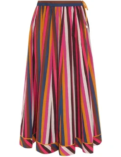 ZIMMERMANN Clothing<Ginger Draw Flare Skirt