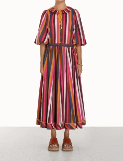 ZIMMERMANN Skirts<Ginger Draw Flare Skirt