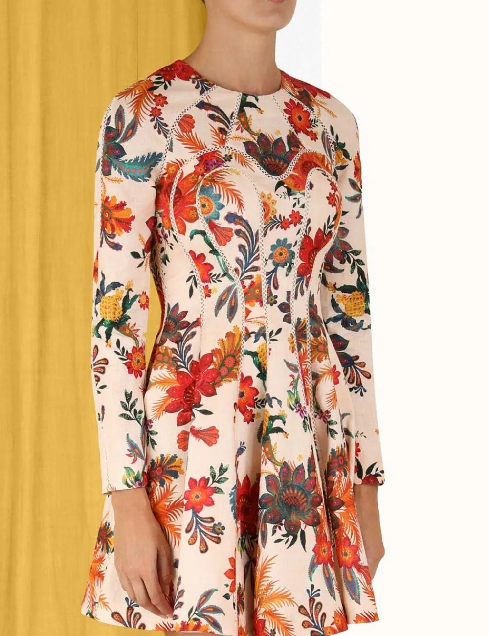 ZIMMERMANN Clothing<Ginger Fit & Flare Mini Dress