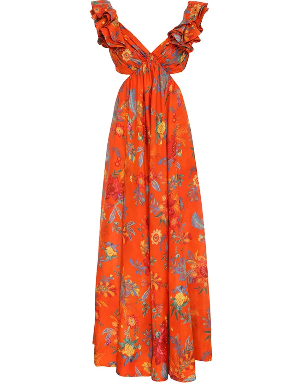 ZIMMERMANN Dresses & Coverups<Ginger Frill Midi Dress