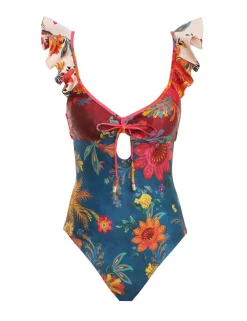 ZIMMERMANN One Pieces<Ginger Frill Shoulder 1Pc