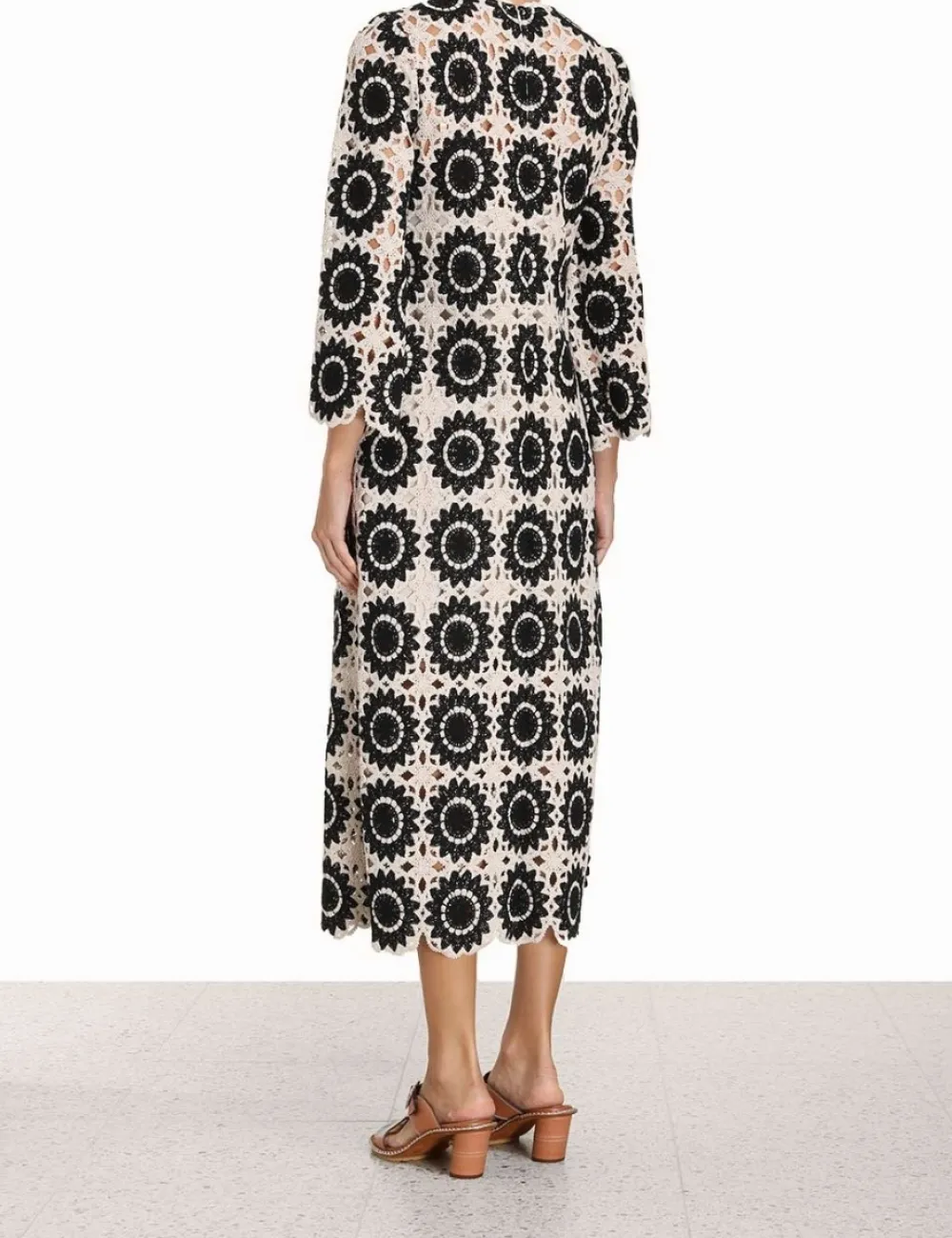 ZIMMERMANN Clothing<Ginger Lace Midi Dress