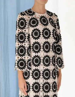 ZIMMERMANN Clothing<Ginger Lace Midi Dress