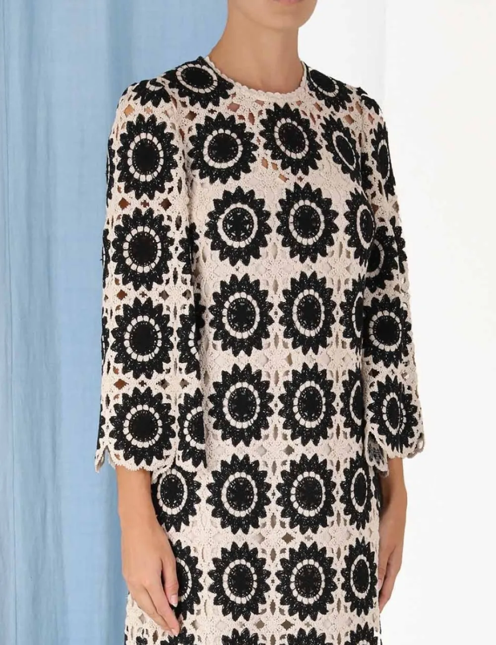 ZIMMERMANN Clothing<Ginger Lace Midi Dress