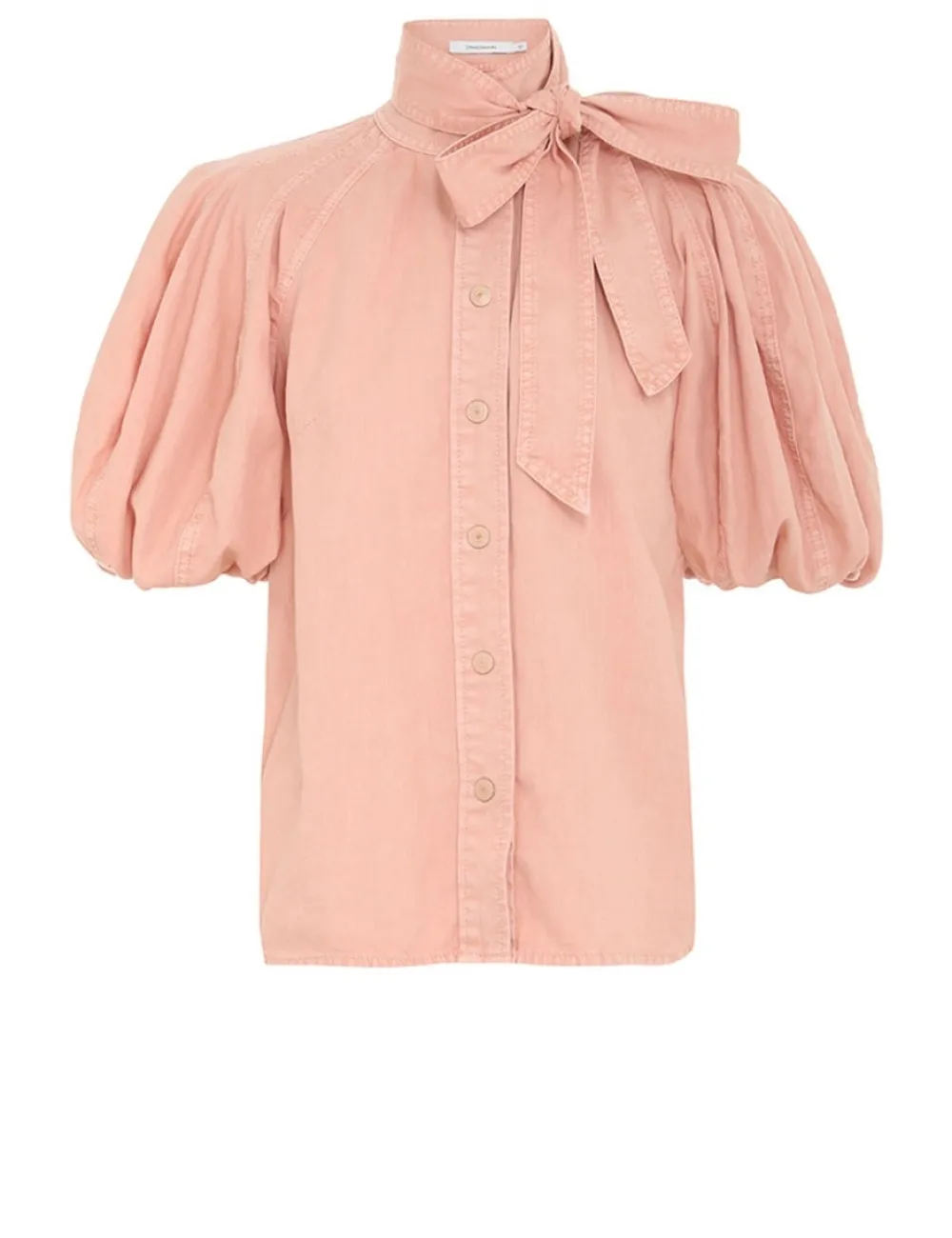 ZIMMERMANN Denim<Ginger Lantern Sleeve Shirt
