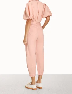 ZIMMERMANN Denim<Ginger Lantern Sleeve Shirt