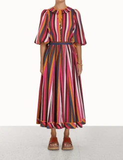 ZIMMERMANN Tops<Ginger Ruffle Neck Top