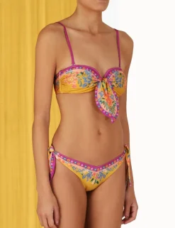 ZIMMERMANN Bikinis<Ginger Scarf Tie Bra