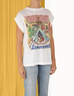 ZIMMERMANN Clothing<Ginger Sleeveless Tee