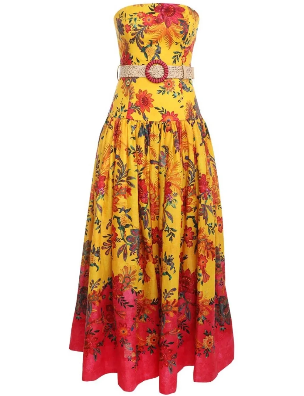 ZIMMERMANN Dresses & Coverups<Ginger Strapless Midi Dress