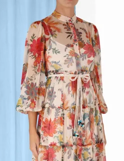 ZIMMERMANN Dresses & Coverups<Ginger Tiered Midi Dress