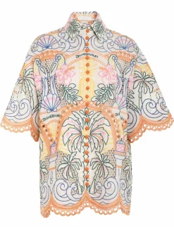 ZIMMERMANN Clothing<Ginger Tropical Shirt
