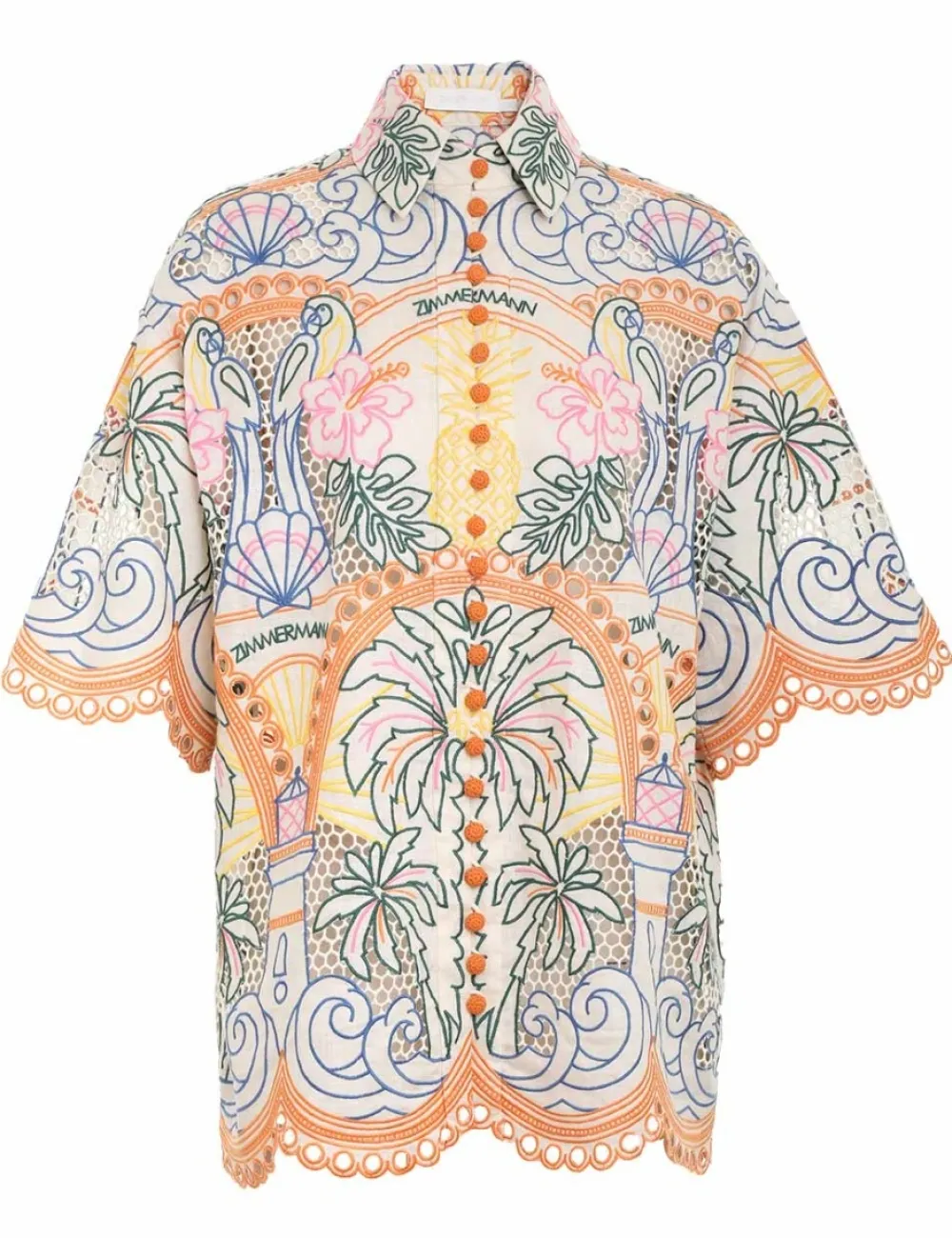 ZIMMERMANN Tops<Ginger Tropical Shirt