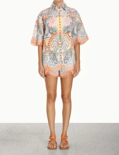 ZIMMERMANN Tops<Ginger Tropical Shirt