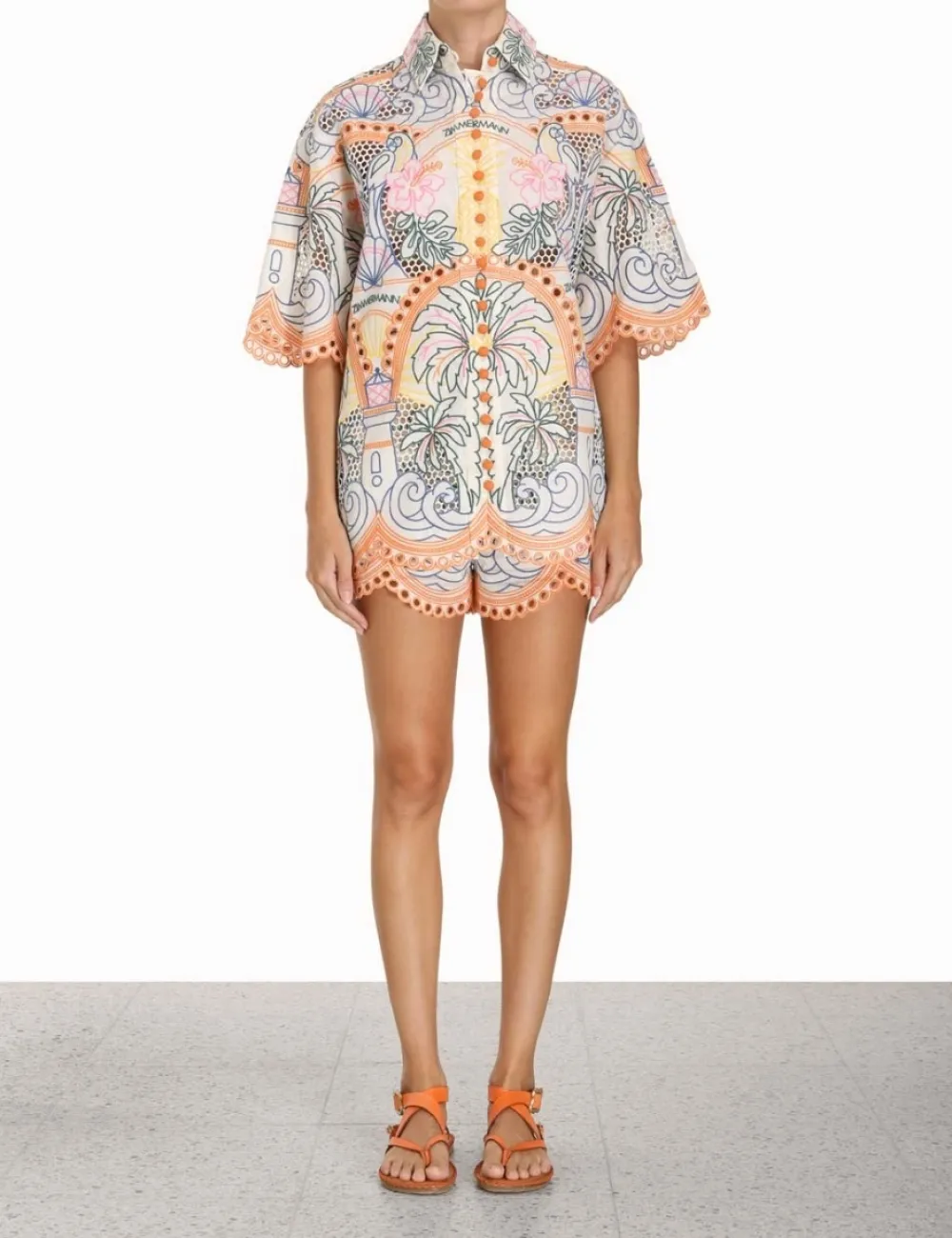 ZIMMERMANN Clothing<Ginger Tropical Short