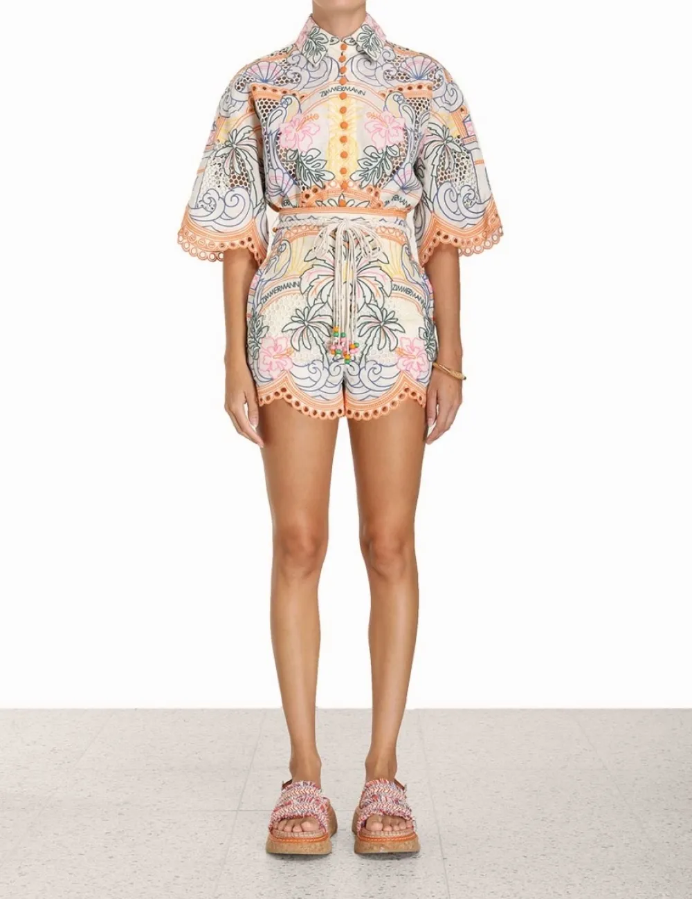 ZIMMERMANN Clothing<Ginger Tropical Short
