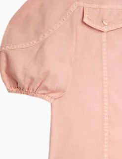ZIMMERMANN Denim<Ginger Utility Denim Top