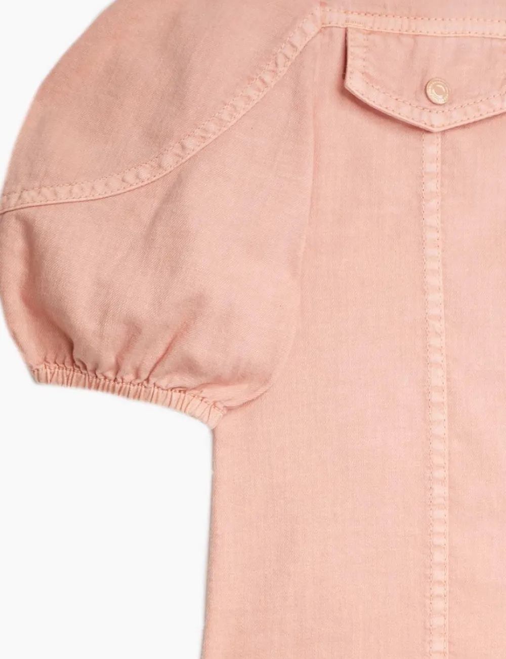 ZIMMERMANN Clothing<Ginger Utility Denim Top