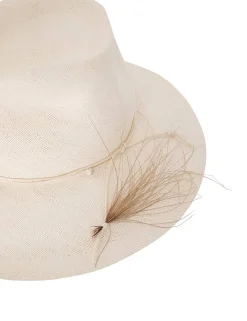 ZIMMERMANN Accessories<Glazed Straw Collapsible Hat