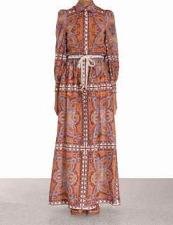 ZIMMERMANN Tops<Halcyon Blouson Blouse