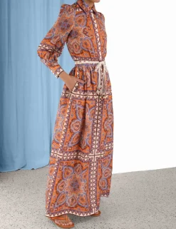 ZIMMERMANN Tops<Halcyon Blouson Blouse
