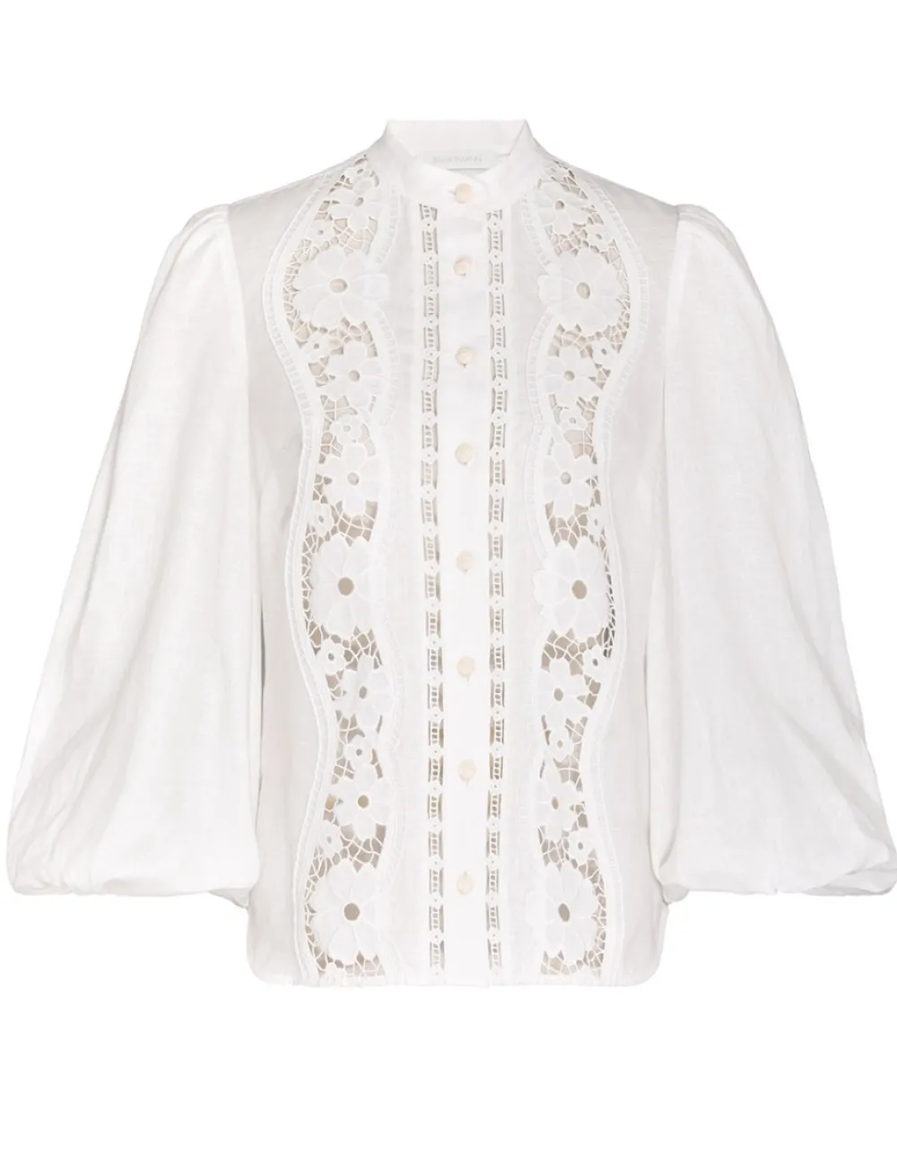 ZIMMERMANN Tops<Halcyon Broderie Shirt
