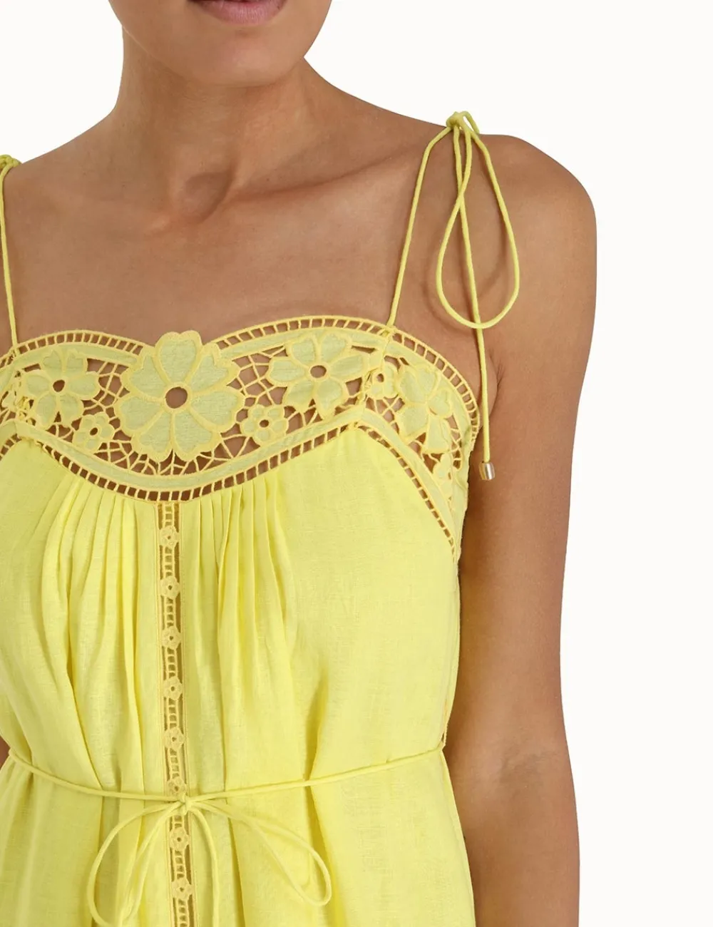ZIMMERMANN Clothing<Halcyon Broderie Slip Dress