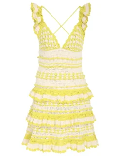 ZIMMERMANN Clothing<Halcyon Crochet Frill Mini