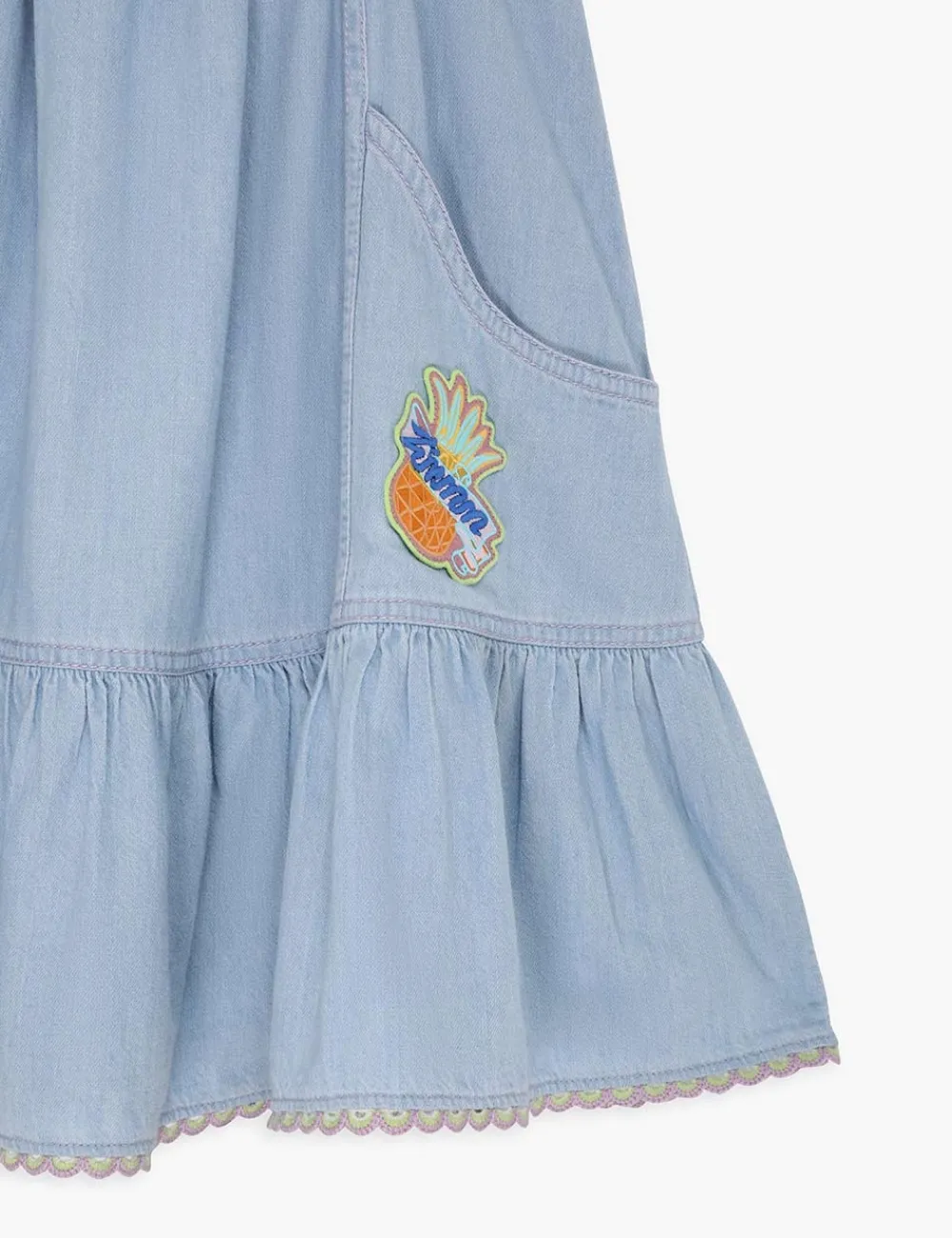 ZIMMERMANN Denim<Halcyon Denim Dress