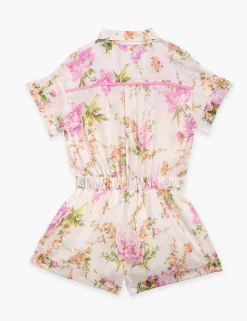 ZIMMERMANN Clothing<Halcyon Floral Playsuit