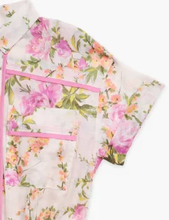 ZIMMERMANN Clothing<Halcyon Floral Playsuit