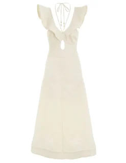 ZIMMERMANN Clothing<Halcyon Flutter Midi Dress