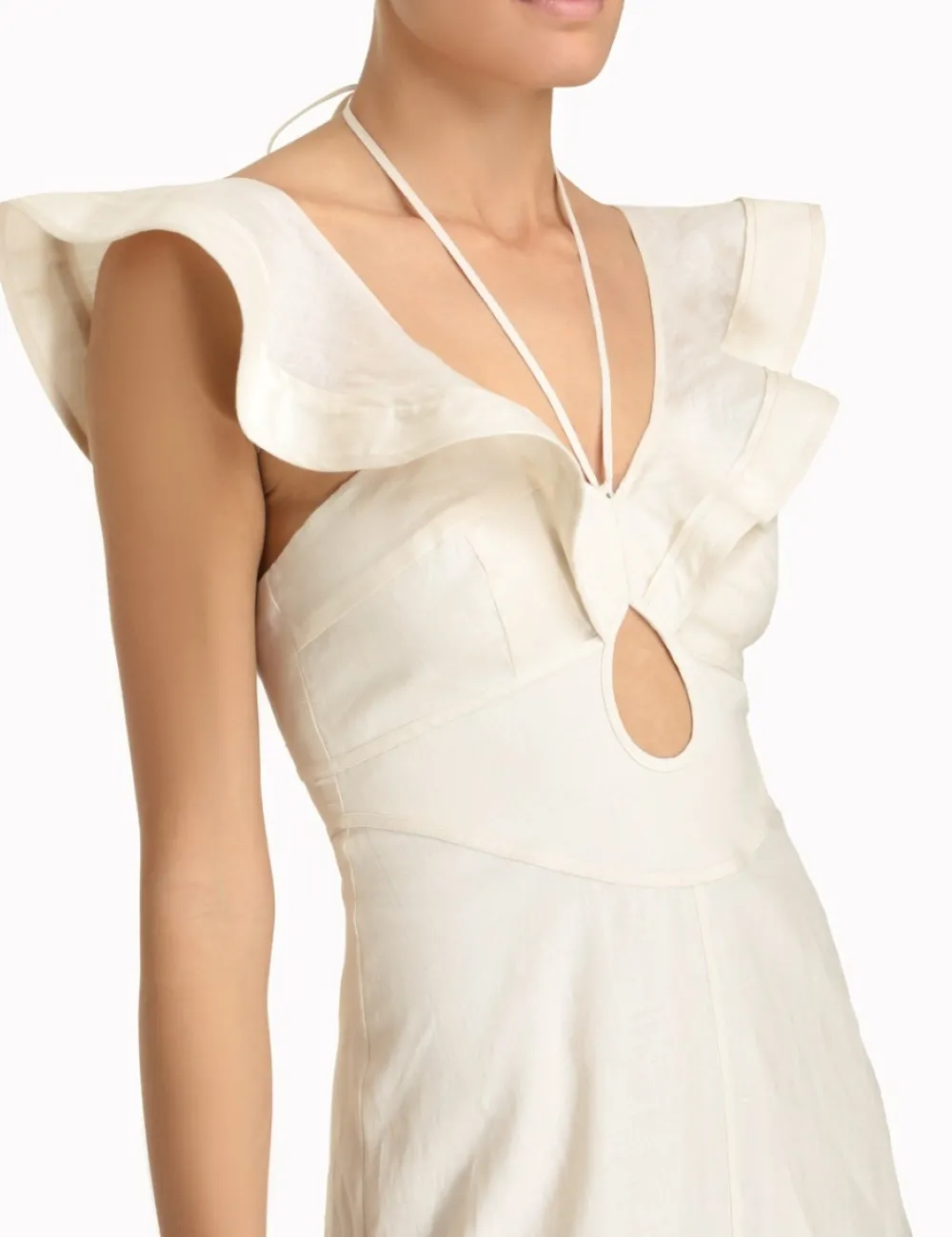 ZIMMERMANN Clothing<Halcyon Flutter Midi Dress