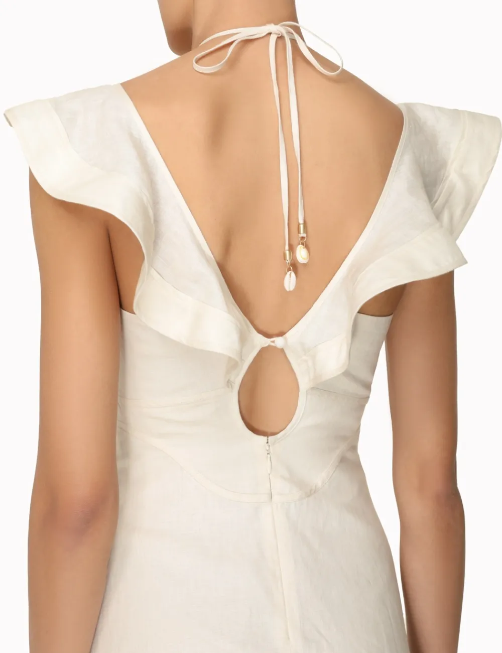 ZIMMERMANN Clothing<Halcyon Flutter Midi Dress