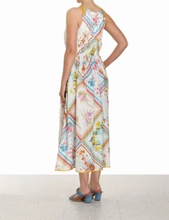 ZIMMERMANN Clothing<Halcyon Halter Scarf Dress