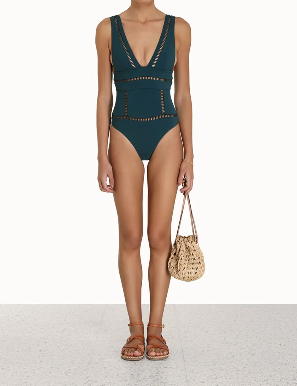 ZIMMERMANN One Pieces<Halcyon Ladder Trim 1Pc