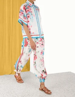 ZIMMERMANN Tops<Halcyon Oversized Shirt