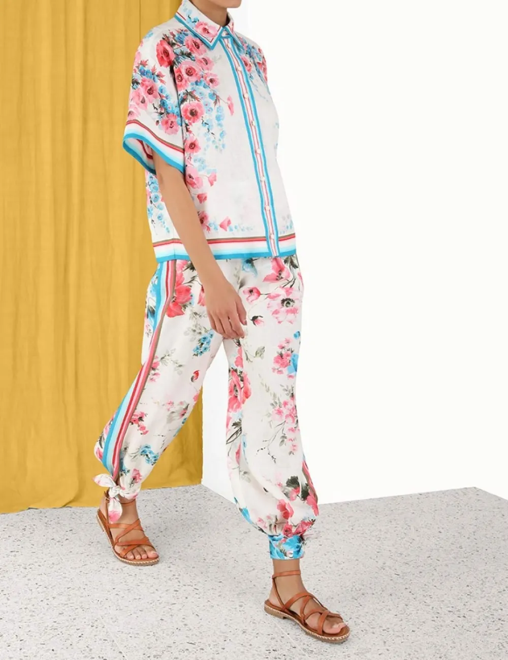 ZIMMERMANN Tops<Halcyon Oversized Shirt